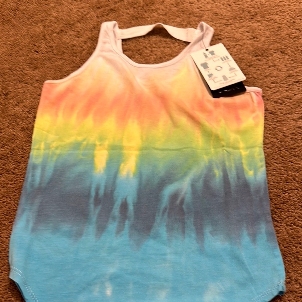 Colorful Tie-Dye Tank Top chaser brand‎ NWT